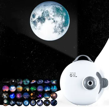 32 1 LED Galaxy Projektor Öö Valguses Planetaarium Täht Projektor koos Bluetooth Kõlar Lae Tuba Home Decor USB Laadida
