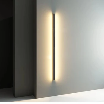 Kaasaegne Minimalistlik Nurka LED Seina Lamp Siseruumides Lihtne Joon Kerge Seina Sconces Trepp, Magamistuba Öö Home Decor Valgustusseadmete