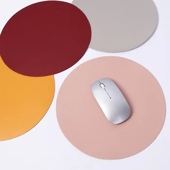 Kahepoolne Universele Anti-Slip Matt Mouse Pad Sülearvuti Lederen Mängude Muizen Matt Nieuwe Juhatuse Kussen Mode Comfortabele