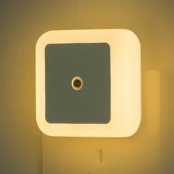 LED Night Light Säästmiseks LED-tulede Induktsiooni Öö Lambi EL-US UK Plug Öö Valguses Magamistuba Tualettruumid, Koridorid, Trepid
