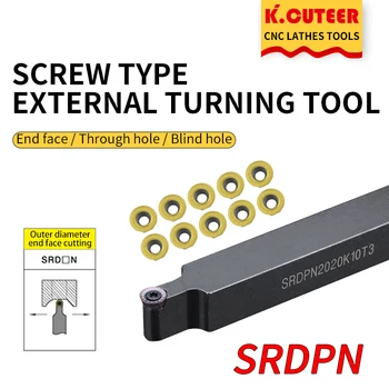 SRDPN SRDPN1616H08 SRDPN1212H10 SRDPN1616H10 SRDPN2525M12 treipingi cnc cutter keerates tööriista omanik RPMT/RPGT08/10/12 karbiid lisab